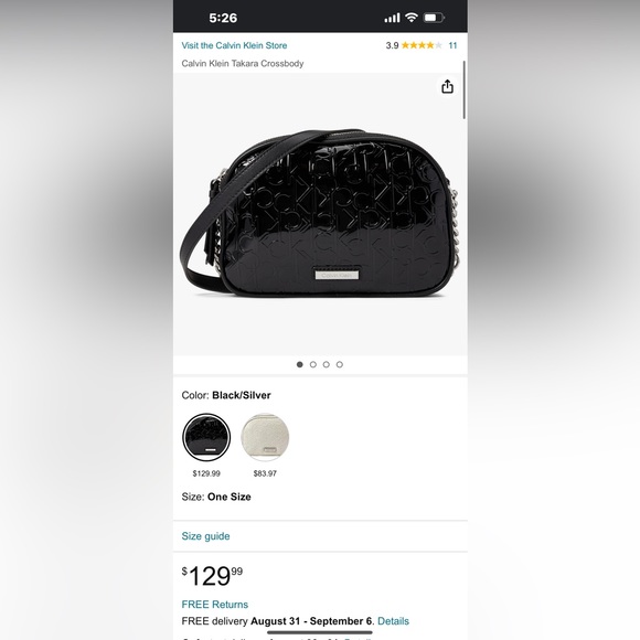 Calvin Klein crossbody bag - Picture 2 of 7